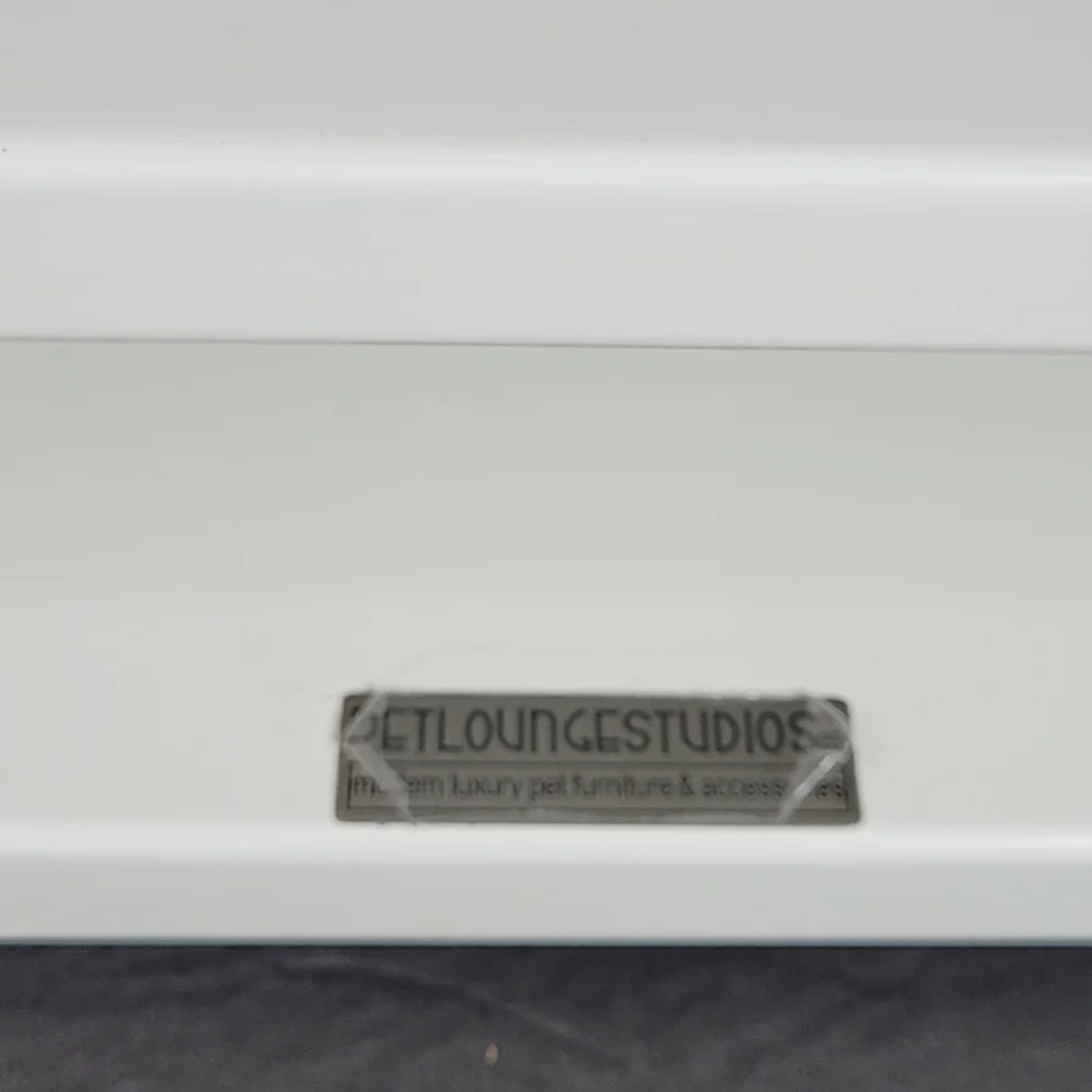 Pet Lounge Studios Angled Diner Double Bowl Feeder